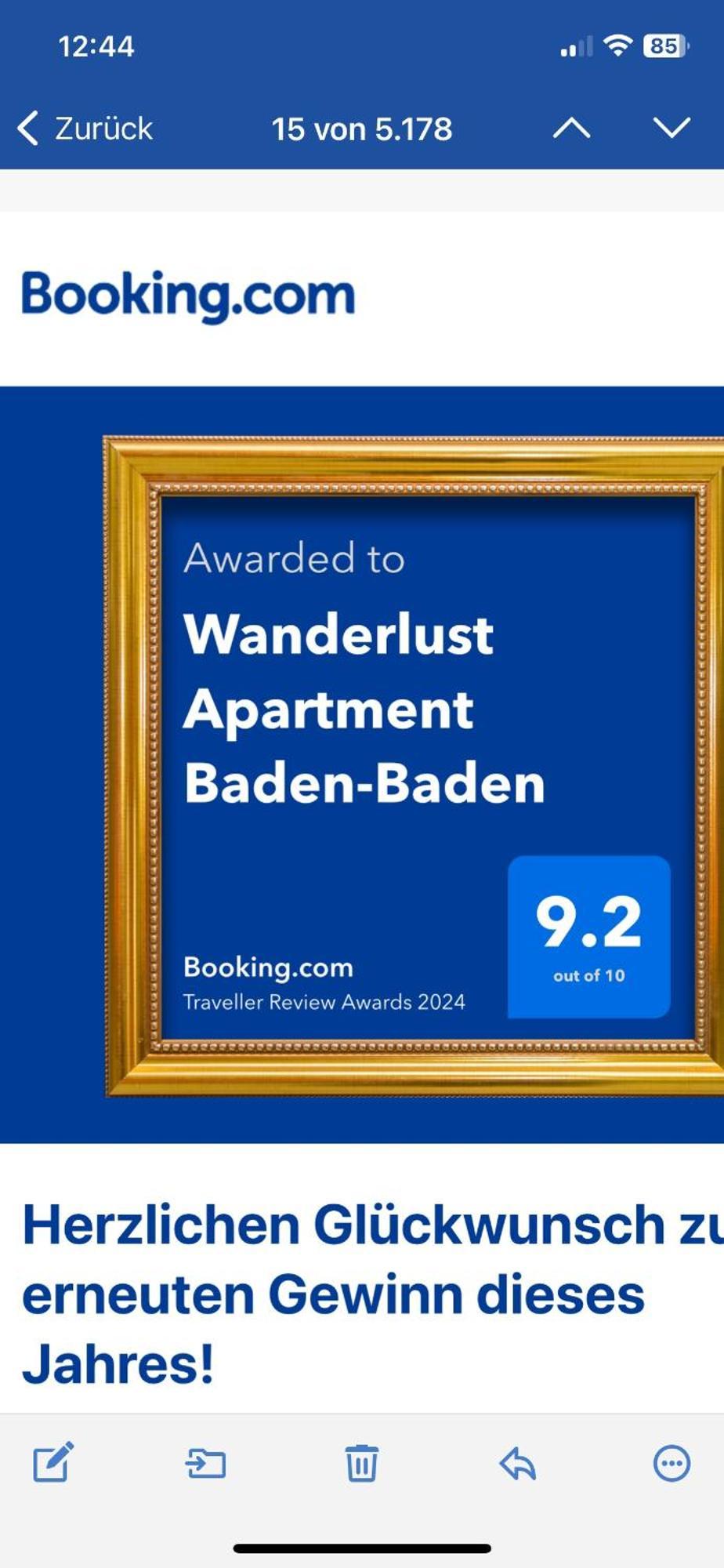 Wanderlust Apartment Baden-Baden Exterior foto